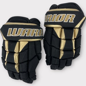 Pro Stock New 14" Warrior Luxe Pittsburgh Penguins Malkin Hockey Gloves Made In Canada