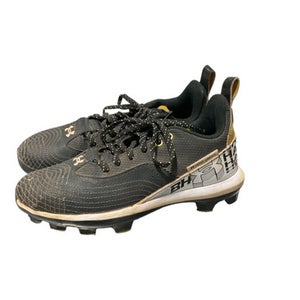 Used Under Armour BRYCE HARPER BB/SB Cleats Black Junior 02 11834-S000034277