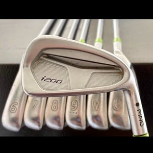 PING I200 IRON SET 5-U BLACK DOT
