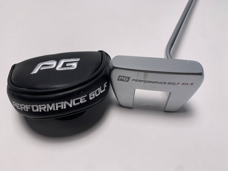 Performance Golf PG SQ-5 Putter 34" Mens RH HC NEW