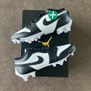 Brand New Jordan 1 Low TD ‘Black White’ Men’s Size 8 Football Cleats