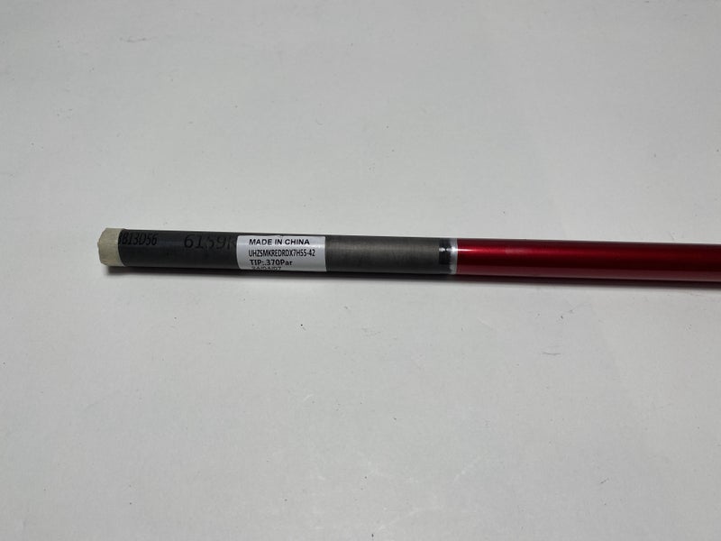 Shaft Driver Project X HZRDUS RDX Smoke Regular, 60g, 44.5 Pouces, Graphite Rouge, Adaptateur Universel