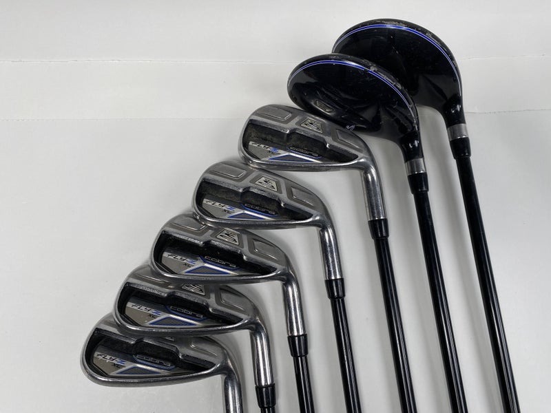 Cobra Fly-Z XL Hybrid Iron Set 5H-6H 7-PW+GW Matrix 65g Regular RH Midsize Grips