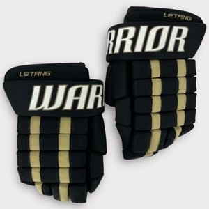 Pro Stock New 13” Warrior Franchise Pittsburgh Penguins Letang Hockey Gloves