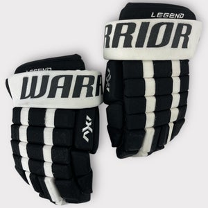 Pro Stock Used 13” Warrior AX1 Pro Pittsburgh Penguins Letang Hockey Gloves