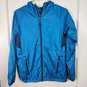 Marmot Lined Lightweight Windbreaker Jacket Women's Size: XL Outdoor Hiking Blue