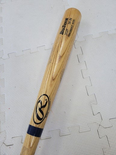 Used Rawlings Big Stick 302f 34" Wood Bats 11617-s000307436
