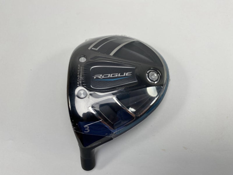 Callaway Rogue 3 Fairway Wood 15* HEAD ONLY Mens LH HC- NEW