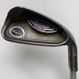 Ping Rhapsody Single 6 Iron Orange Dot ULT 129 Ultra Light Ladies Graphite RH