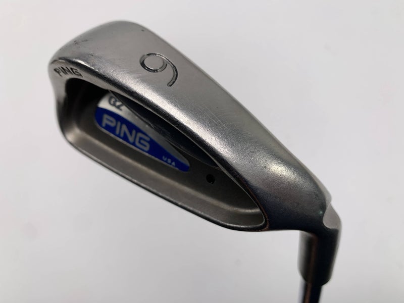 Ping G2 Single 6 Iron Black Dot Regular Steel Mens RH