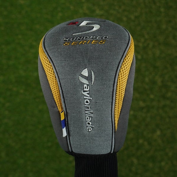 TAYLORMADE R5 HUNDRED SERIES DRIVER HEADCOVER GRAY / BLACK / YELLOW ~ L@@K!!