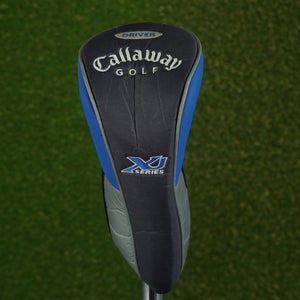 CALLAWAY GOLF XJ SERIES JUNIOR DRIVER HEADCOVER GRAY / BLUE / SILVER ~ L@@K!!