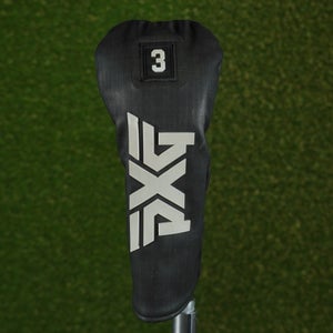 PXG QUICKSTICK CART MAGNET 3 FAIRWAY WOOD HEADCOVER GRAY / WHITE ~ L@@K!!