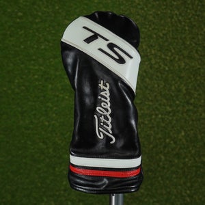 TITLEIST TS DRIVER HEADCOVER BLACK / WHITE / RED ~ L@@K!!