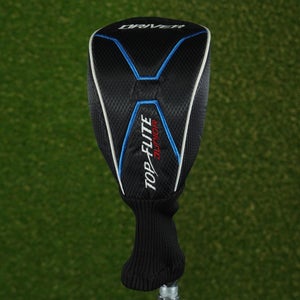 TOP FLITE JUNIOR DRIVER HEADCOVER BLACK / BLUE ~ L@@K!!