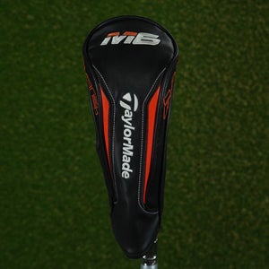 TAYLORMADE M6 FAIRWAY WOOD HEADCOVER CHANGEABLE NUMBERS 3,4,5,7,X BLACK / RED