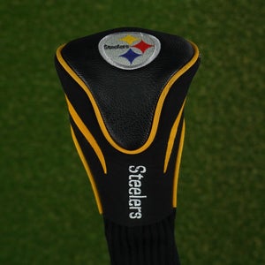 TEAM GOLF PITTSBURGH STEELERS NFL X FAIRWAY WOOD HEADCOVER BLACK / GOLD ~ L@@K!!