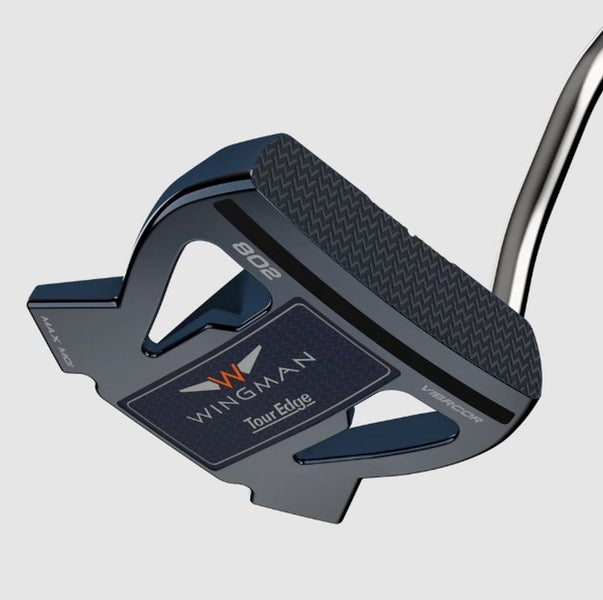 Tour Edge Wingman 802 Putter (Mallet, Double Bend) Milled Golf Club 2025 NEW