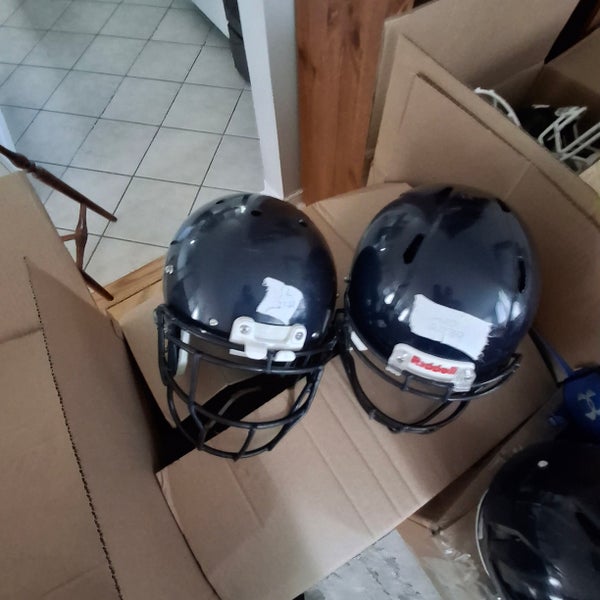 Bundled Team Set of 39 Navy Blue Helmets -
