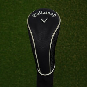 CALLAWAY HYBRID HEADCOVER CHANGEABLE NUMBERS 3,4,5,6,7,X BLACK / WHITE ~ L@@K!!