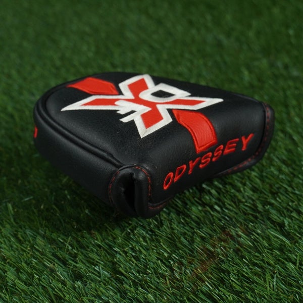 ODYSSEY DFX MALLET PUTTER HEADCOVER CLOSURE BLACK / RED ~ L@@K!!