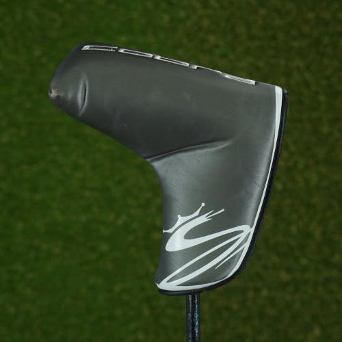 COBRA BLADE PUTTER HEADCOVER CLOSURE SILVER / WHITE ~ L@@K!!