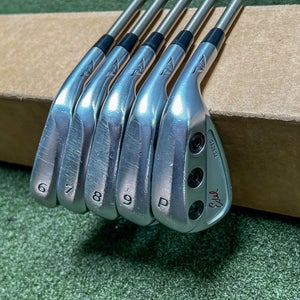 Used RH Edel SMS Forged Irons 6-PW SteelFiber i95 Stiff Flex Graphite Golf Set