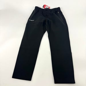 New Black CCM Mens Premium Tapered Fleece Pant | Senior L | #191520015398