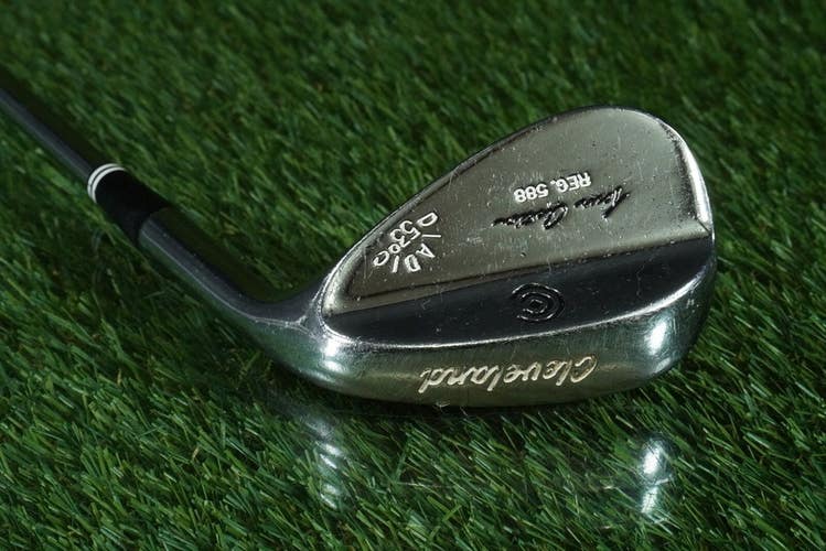 CLEVELAND TOUR ACTION DIADIC GAP/ATTACK/APPROACH WEDGE TRUE TEMPER STEEL 53 RH