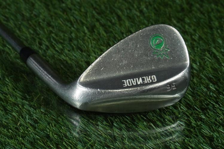 BOMBTECH GRENADE SAND WEDGE STEEL SHAFT 56 RH ~ L@@K!!