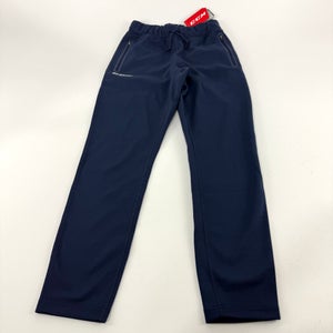 New Navy CCM Mens Premium Tapered Fleece Pant | Senior S | #191520015534