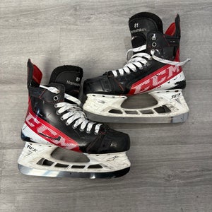 CCM JetSpeed FT4 Pro Hockey Skates Regular Width Pro Stock Namestikov 8 (Used)