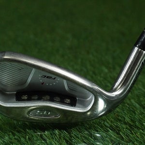 TAYLORMADE RAC OS 9 IRON T-SERIES ULTRALITE STEEL STIFF FLEX LEFT HANDED LH