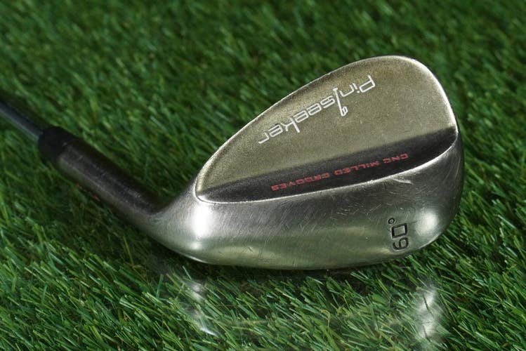 PINSEEKER LOB WEDGE CNC MILLED GROOVES PINSEEKER STEEL 60 6 RH