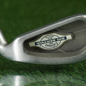 CALLAWAY GOLF BIG BERTHA X-12 IRONS 6 IRON RCH 99 SERIES FIRM FLEX RH