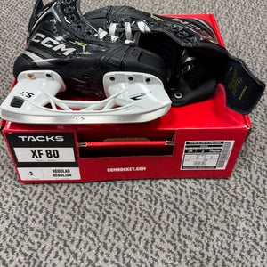 CCM Tacks XF 80 size 2 Regular Width Skates