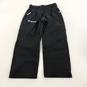 New Black CCM Youth Hockey Warm Up Pants | Youth XXS | #888600715964