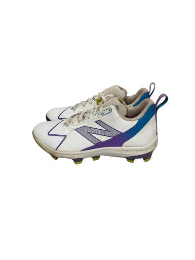Used New Balance BB/SB CLEATS BB/SB Cleats White Junior 05.5 11847-S000025594