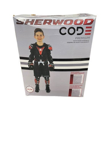 Sher-Wood (Used) Medium Black Youth Hockey Pants