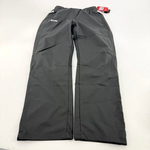 New Charcoal CCM Youth Hockey Warm Up Pants | Youth XL | #888600716190