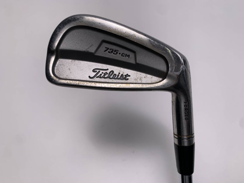 Titleist 735 CM Stainless Single 6 Iron Dynamic Gold S300 Stiff Steel Mens RH