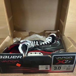 Bauer Vapor X2.7 Hockey Skates Regular Width Size 3 (New)