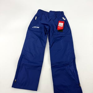 New Royal Blue CCM Youth Hockey Warm Up Pant | Youth S | #888600323541