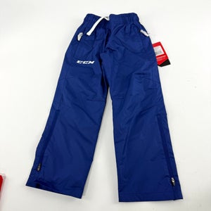 New Royal Blue CCM Youth Hockey Warm Up Pant | Youth XS | #888600323596
