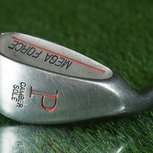 MEGA FORCE CAMBER SOLE PITCHING WEDGE STEEL LEFT HANDED LH ~ L@@K!!