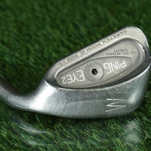 PING EYE 2 KARSTEN PITCHING WEDGE BLACK DOT ZZ LITE STIFF FLEX RH ~ L@@K!!