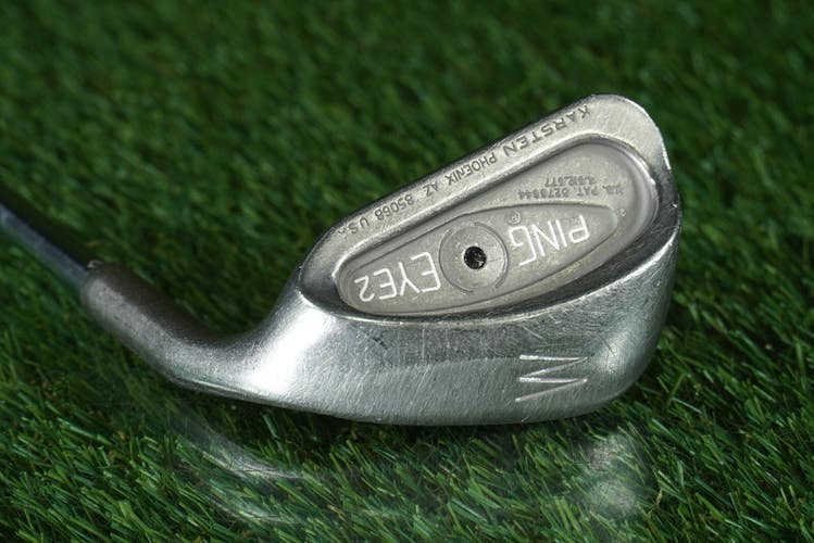 PING EYE 2 KARSTEN PITCHING WEDGE BLACK DOT ZZ LITE STIFF FLEX RH ~ L@@K!!