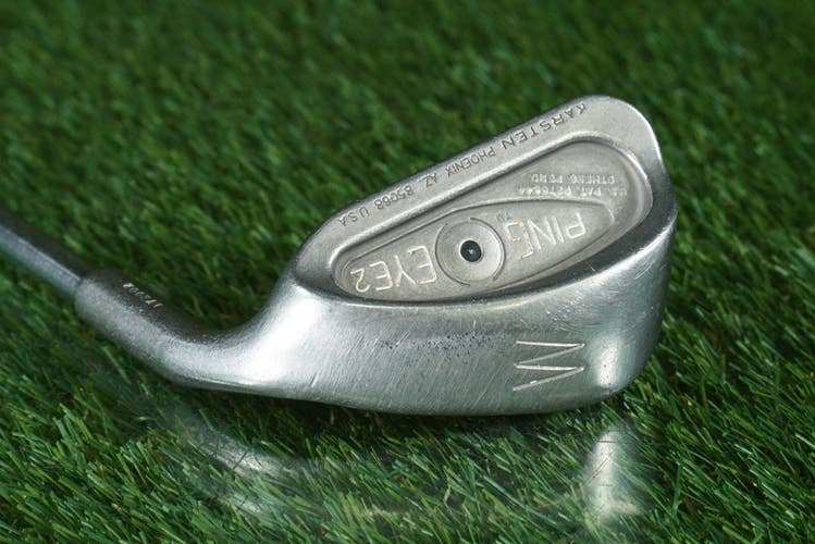 PING EYE 2 KARSTEN PITCHING WEDGE BLACK DOT STEEL RH ~ L@@K!!