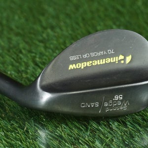 PINEMEADOW SECOND WEDGE SAND WEDGE 70 YARDS OR LESS PREMIUM STEEL 56 RH, CLEAN!