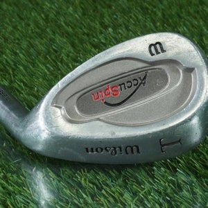 WILSON ACCUSPIN TROUBLE WEDGE T TW OVERSIZE TRUE TEMPER STEEL SHAFT RH ~ L@@K!!